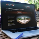 Corporate site for company "Elitex"