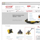 Online store for road-building machinery "Nova Tec"